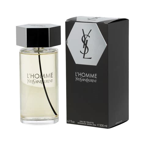 yves saint laurent l'homme eau de toilette spray 200ml/6.7oz|ysl man perfume.